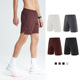 跑步马拉松训练服田径裤 冰丝五分篮球训练裤 夏 男女健身裤 运动短裤