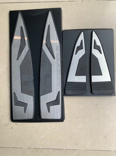 台湾光阳进口S400原厂精品改装脚踏板