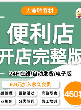 开店便利店经营管理促销营销活动策划方案社区超市员工培训资料
