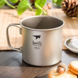 Armos Outdoor Pure Titanium складная ручка складной чашка портативная чашка -чашка -чашка здоровый дикий лагерь титановый туризм туризм