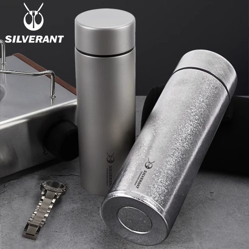 SILVERANT/银蚁纯钛保温杯双层