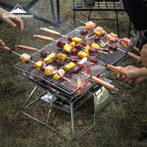 柯曼轻便烧烤架家用户外折叠