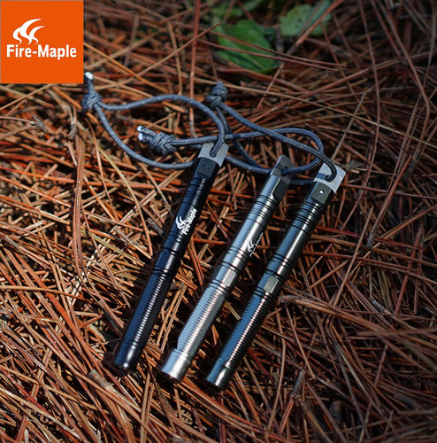 火枫如意户外救生哨野外应急取火器求生口哨生火便携打火棒多功能