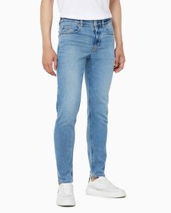 韩国正品 24夏J325959男修身 直边浅色水洗牛仔长裤 JEANS 代购