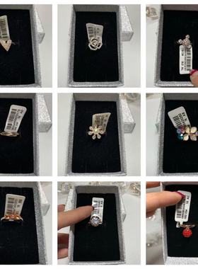 16号玫瑰金色指环欧美风女戒新品