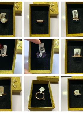 17号玫瑰金色饰品女士韩版戒指