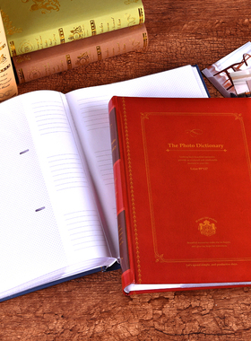 NCL 5寸相册本240张插页式复古diy手工相册本可写字纪念册3R影集