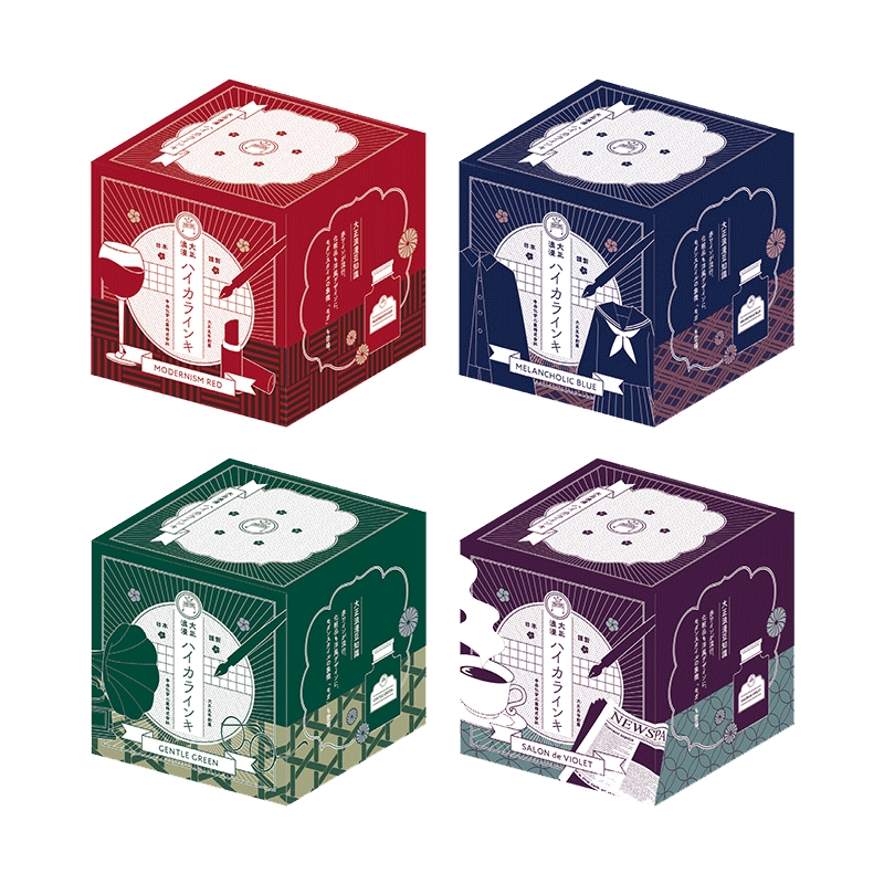 文纸大赏不堵笔40ML彩墨大正浪漫