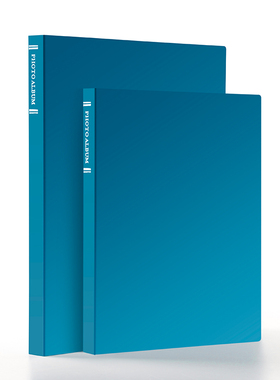 日本进口NCL 纯色高透明相册商务家庭相簿56寸7寸插页式相册影集