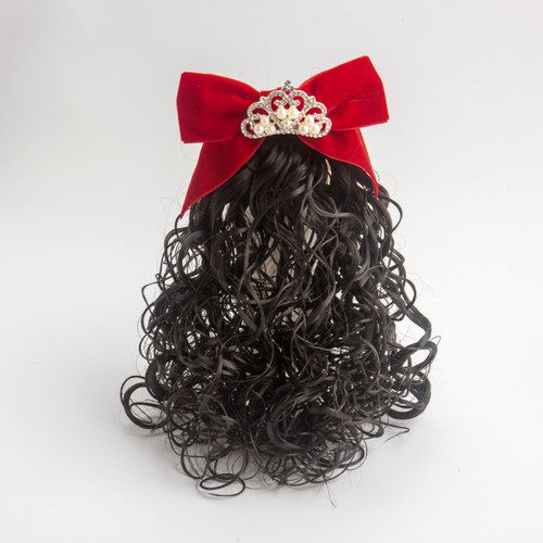 新款宝宝发辫公主造型女孩儿童