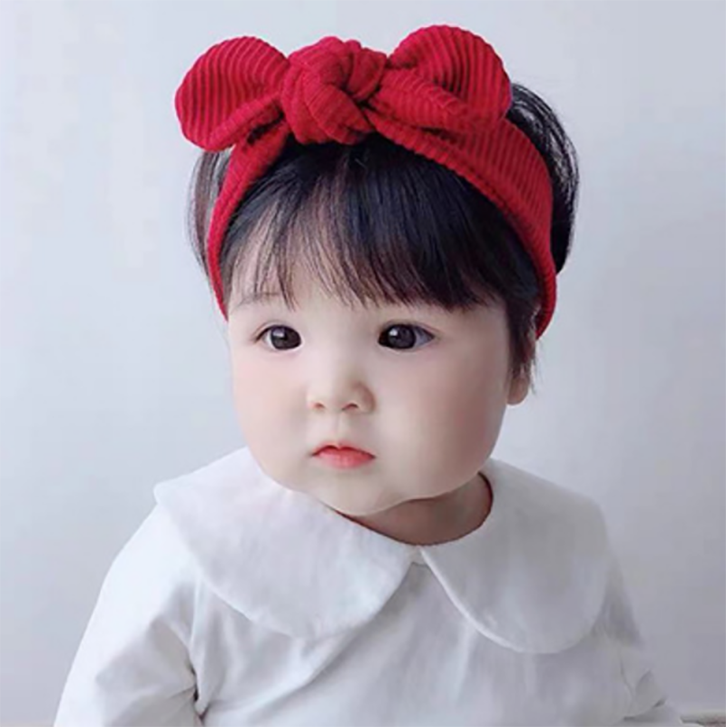 婴儿发带护囟门帽男孩男女宝宝