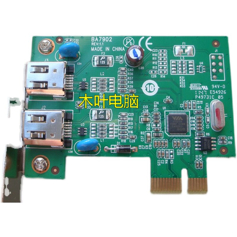 TC IMPACT 트윈 TC 24D FIREWIRE 사운드 카드 전용 VIA 6315N PCI-E 1X 1394 카드