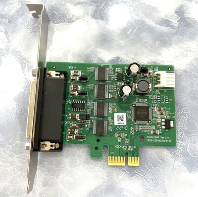 台湾SUNIX SER6456HP 4串口com卡 1脚5v供电银行pos用，配数据线