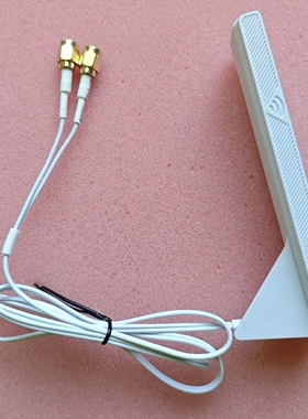 技嘉磁吸白色WiFi天线 sma金色螺纹可以用在华硕 msi 技嘉主板