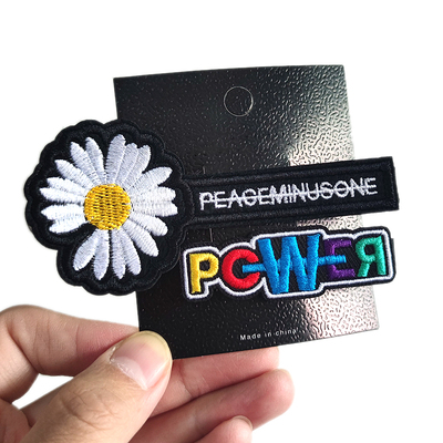 GD权志龙刺绣布装饰发夹