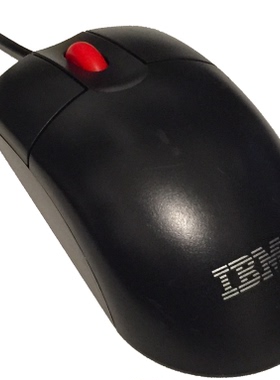 稀缺绝版新品IBM经典大红点usb有线鼠标MO28UOL升级款MO28UOB高端