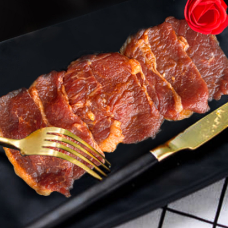 烤肉食材果味肥牛肉东北烧烤半成品新鲜牛肉烧烤食材果味肥牛