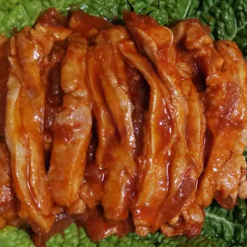 韩式烤肉食材配菜秘制烤牛肉筋200g烧烤筋头巴脑牛肉筋量大优惠