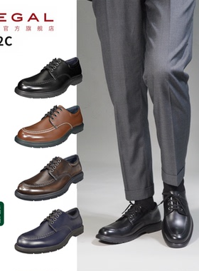 REGAL丽格T72C男士皮鞋德比鞋高级感商务休闲真皮皮鞋舒适男鞋