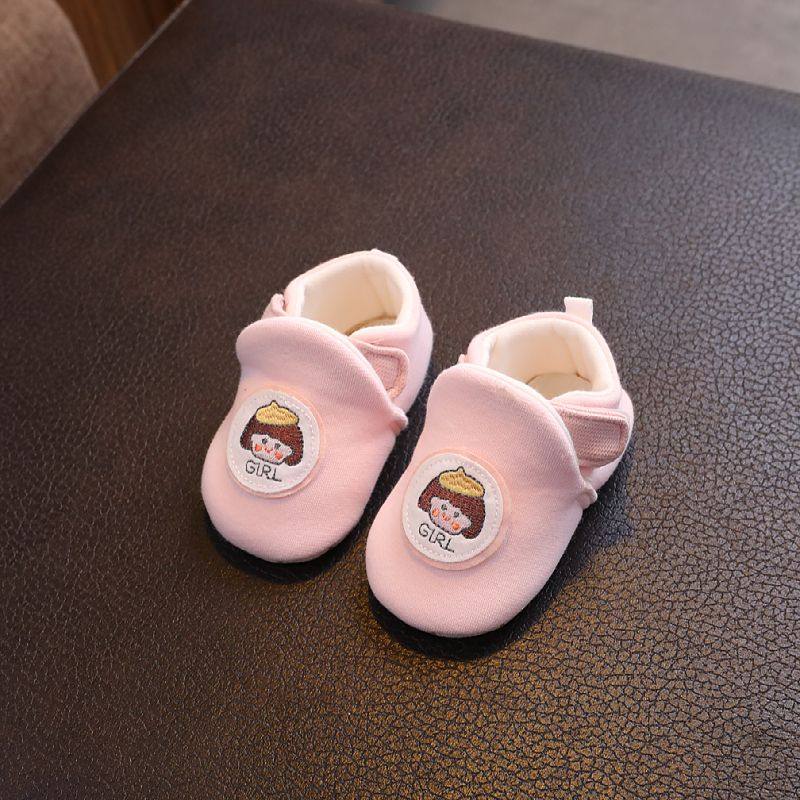 婴儿学步鞋春秋夹棉防掉软底防滑布鞋宝宝男女0-1岁柔软卡通透气,童鞋/婴儿鞋/亲子鞋,婴儿步前鞋/袜鞋,淘宝优惠券,粉丝福利购,淘宝优惠卷