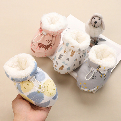 棉鞋冬季加厚保暖护脚多拉艾梦