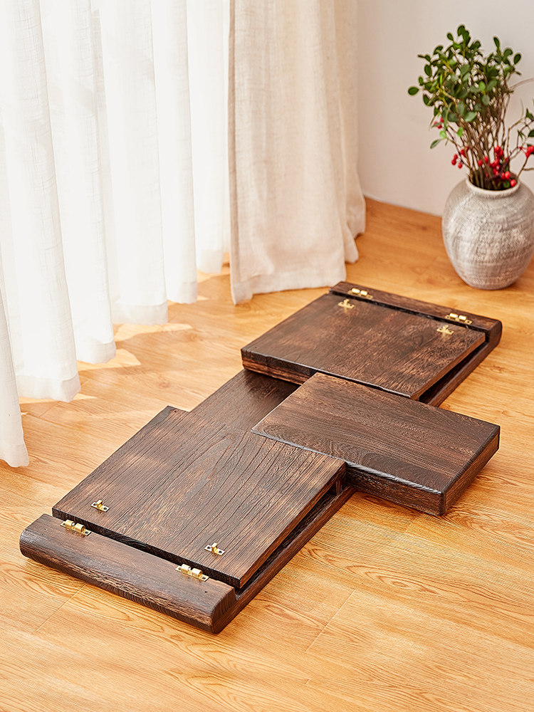 可折叠桐木古琴桌凳便携式禅意共鸣矮琴桌琴台古筝桌新中式国学桌