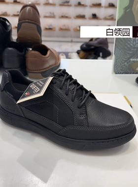 Clarks其乐专柜正品2025秋冬Mapstone LoGTX防泼水牛皮休闲皮鞋男