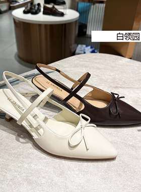LE SAUNDA莱尔斯丹专柜正品2026春夏气质通勤高跟单凉鞋女7M54802