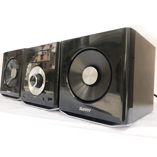 迷你HiFi多功能dvd影碟机CD组合音响 家用CD机播放器USB书架音箱