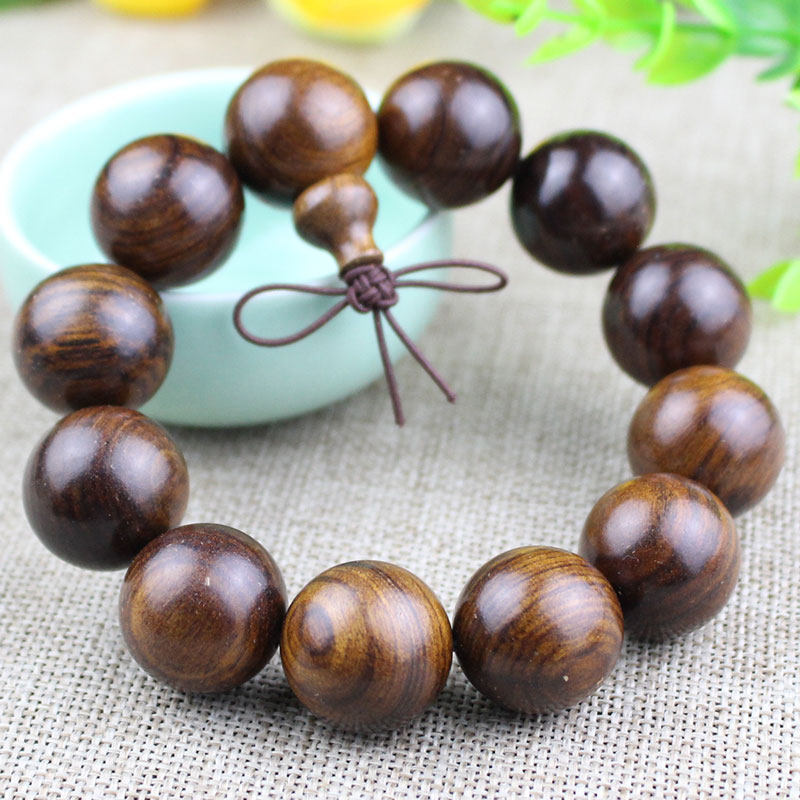 厂家直销越南黑花梨木小饰品手串