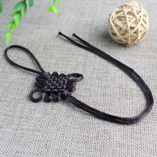 厂家直销手工编织结中国结六盘方胜结DIY吊坠汽车挂件吉祥结配饰