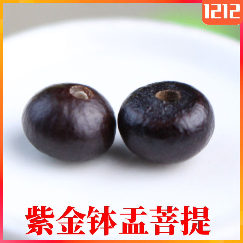 天然紫金钵盂菩提子散珠文玩手串diy饰品配件念珠佛珠工厂直销