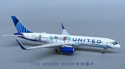 NG Models 53200 1/400 美国联合航空 波音757-200  N14106 加洲