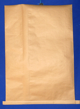 厂家直供 黄色中缝牛皮纸袋 纸塑复合编织袋 25KG颗粒化工包装袋