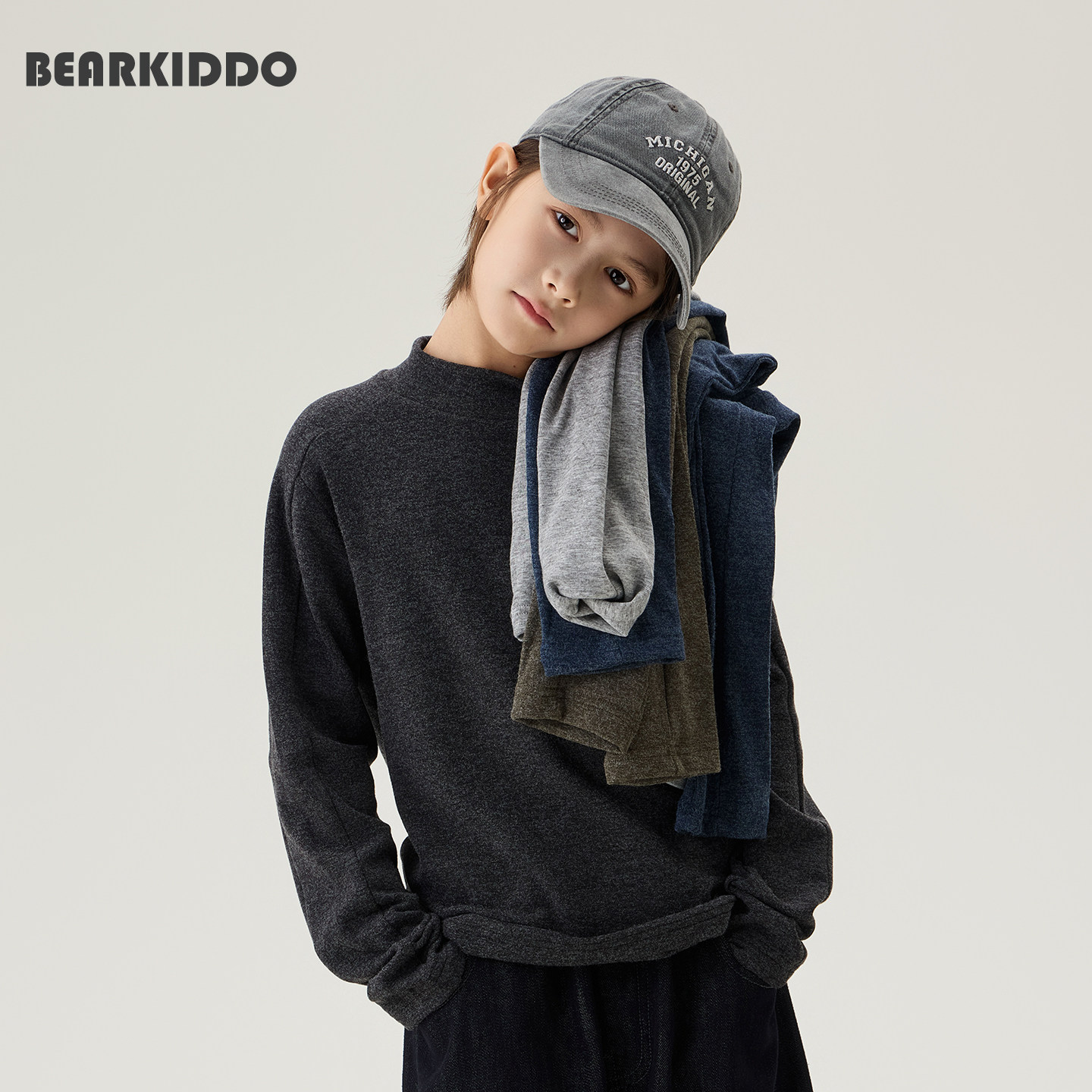 四色保暖半高领内衣简约打底衫男童冬季新款内搭儿童柔软上衣睡衣,童装/婴儿装/亲子装,T恤,淘宝优惠券,粉丝福利购,淘宝优惠卷