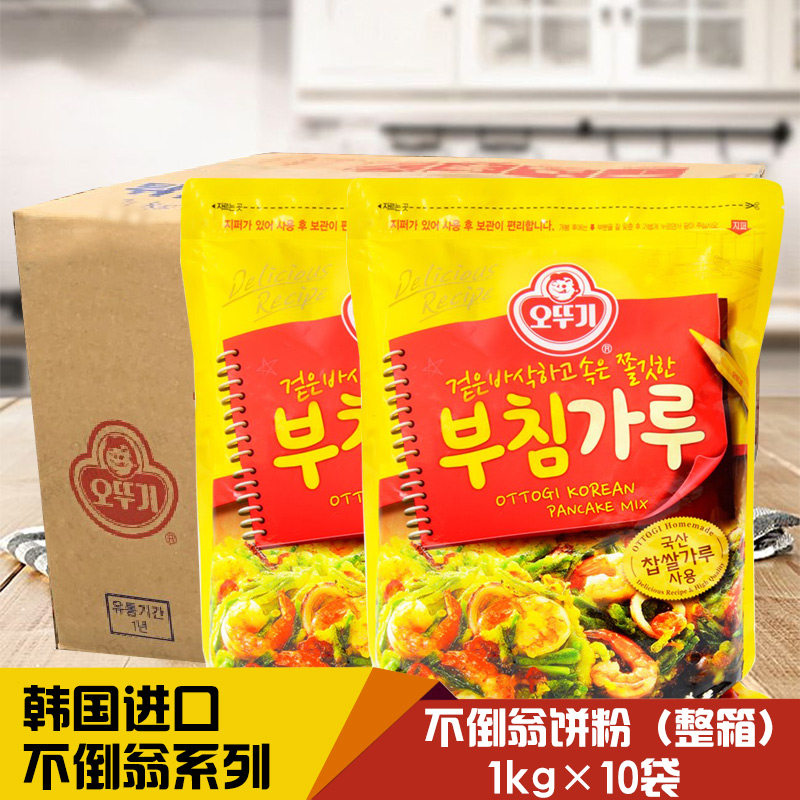 韩国煎饼粉不倒翁整箱泡菜用饼粉图片