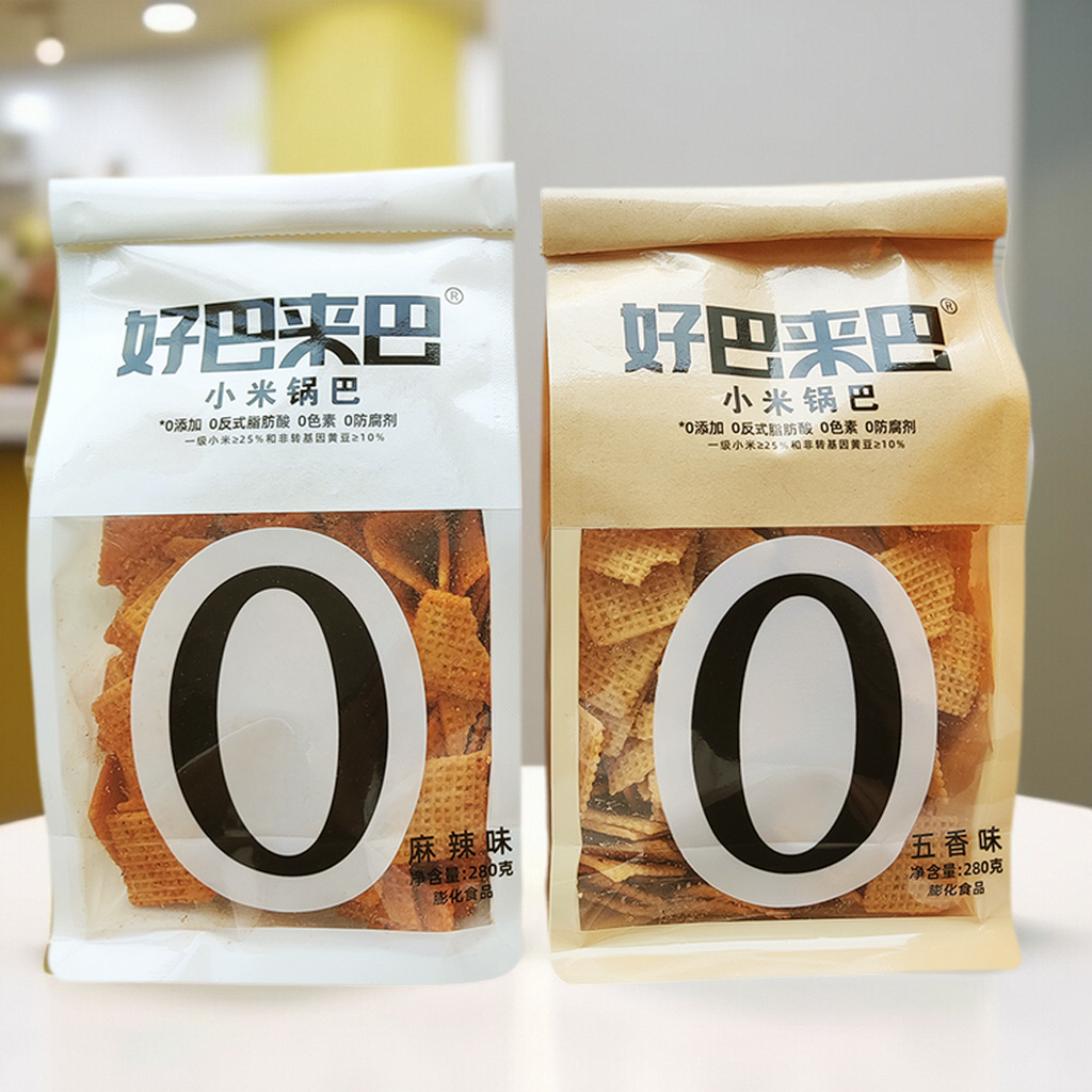 好巴来巴0添加小米锅巴280g