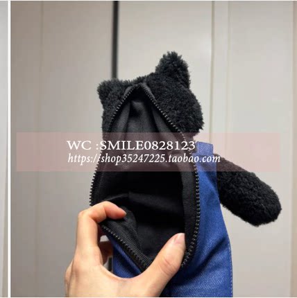 【VOVOSHOP】韩国代购  WIGGLE  3色 Wiggle Bear 软萌笔袋