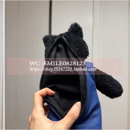 【VOVOSHOP】韩国代购  WIGGLE  3色 Wiggle Bear 软萌笔袋