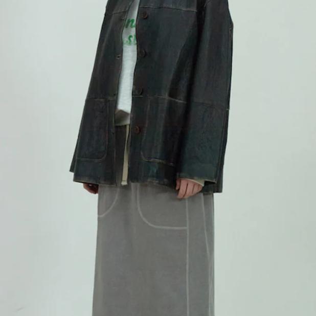 25SS皮衣外套VOVO百搭宽松