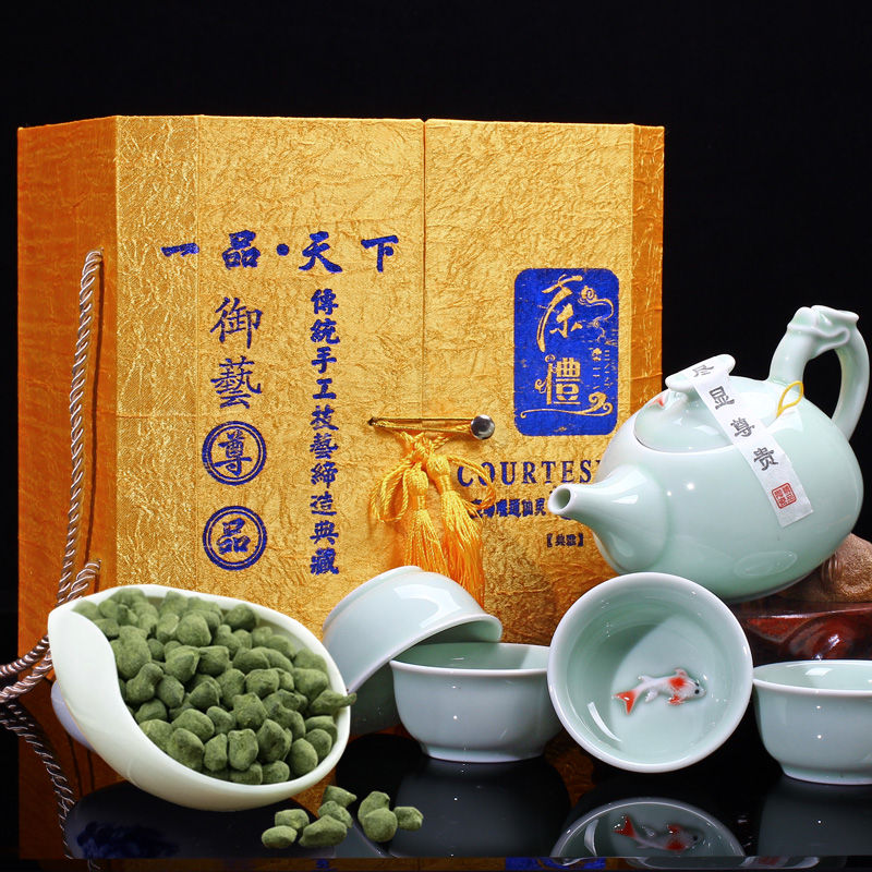新茶特级人参乌龙茶 浓香型 甘甜兰贵人茶叶冻顶乌龙茶礼盒装500g