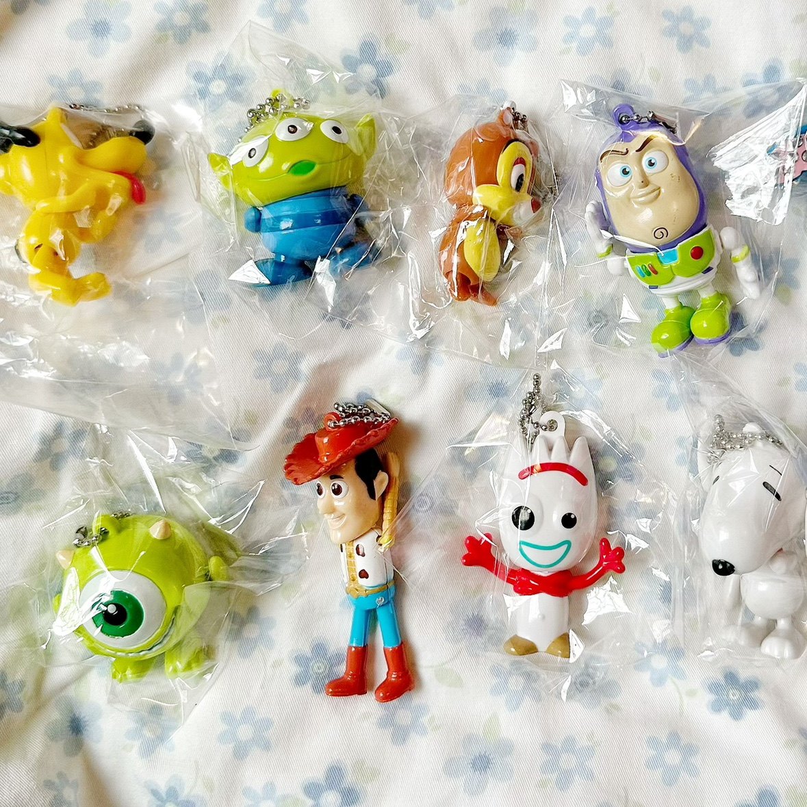 卡通怀旧经典钥匙扣挂件包包挂饰外贸挂饰关节可动玩偶立体饰品