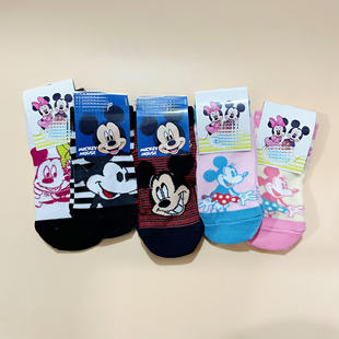 低帮学生男女童 链接袜子儿童短袜外单宝宝袜子卡通款 6岁更多款