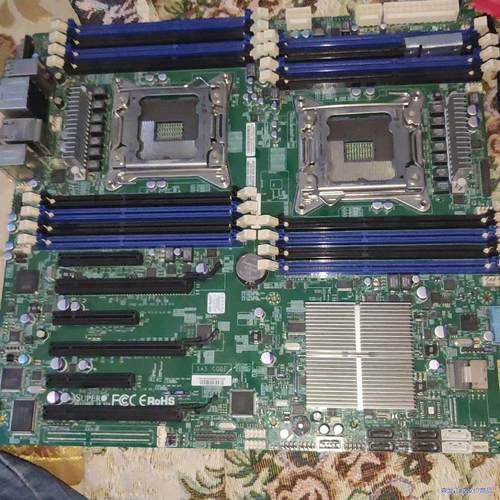 超微主板X9DAI x79主板，双U支持M.2，CPU针脚有议价商品