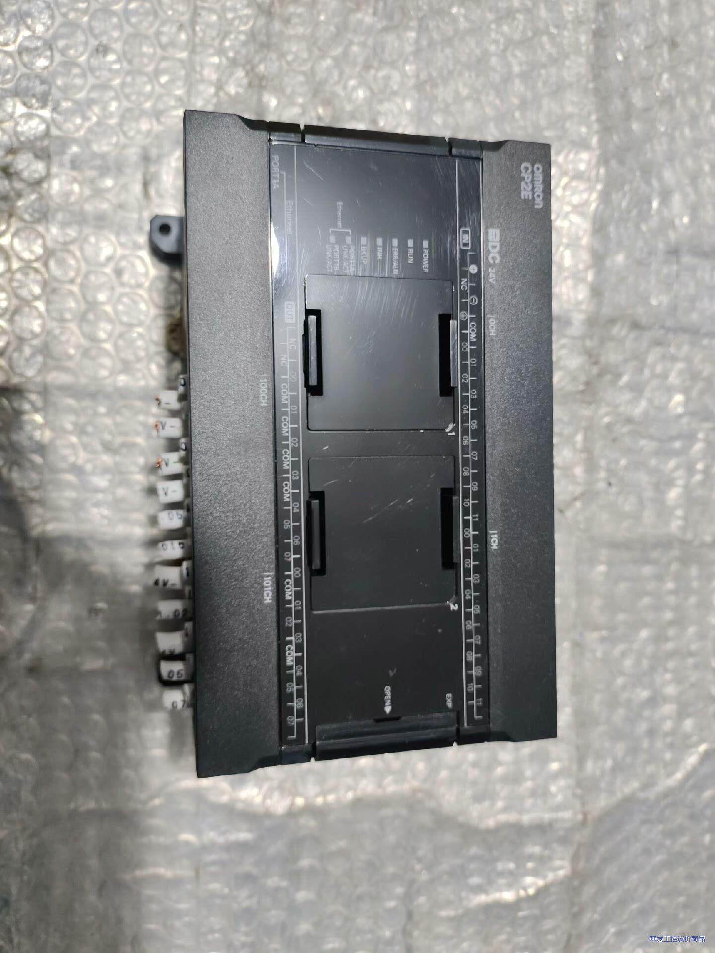 欧姆龙PLC控制器，CP2E-N40DT-D，现货一台。口罩议价商品
