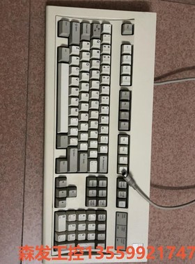 收藏老款IBM屈弹簧轴机械键盘金属标MODELM系列PS2接森发议价商品