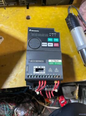 士林变频器0.75kw士林SC3-021-0.75K拆机一台议价商品