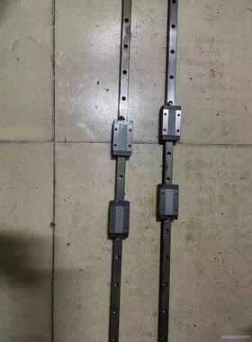 THK导轨两条，每条两个滑块，型号SHS20，杆长86cm，议价商品