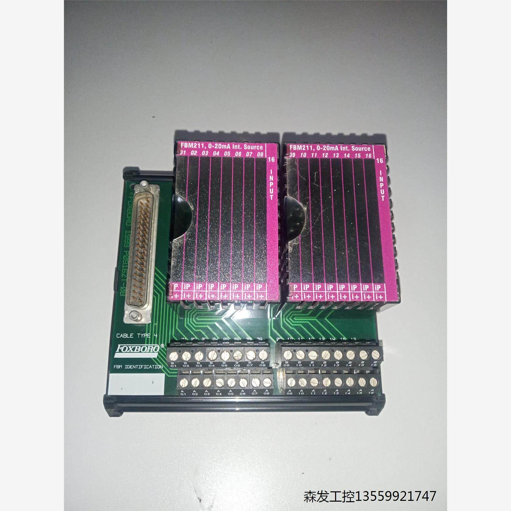 FOXBORO福克斯波罗端子 P0916BTOE  库存非拆