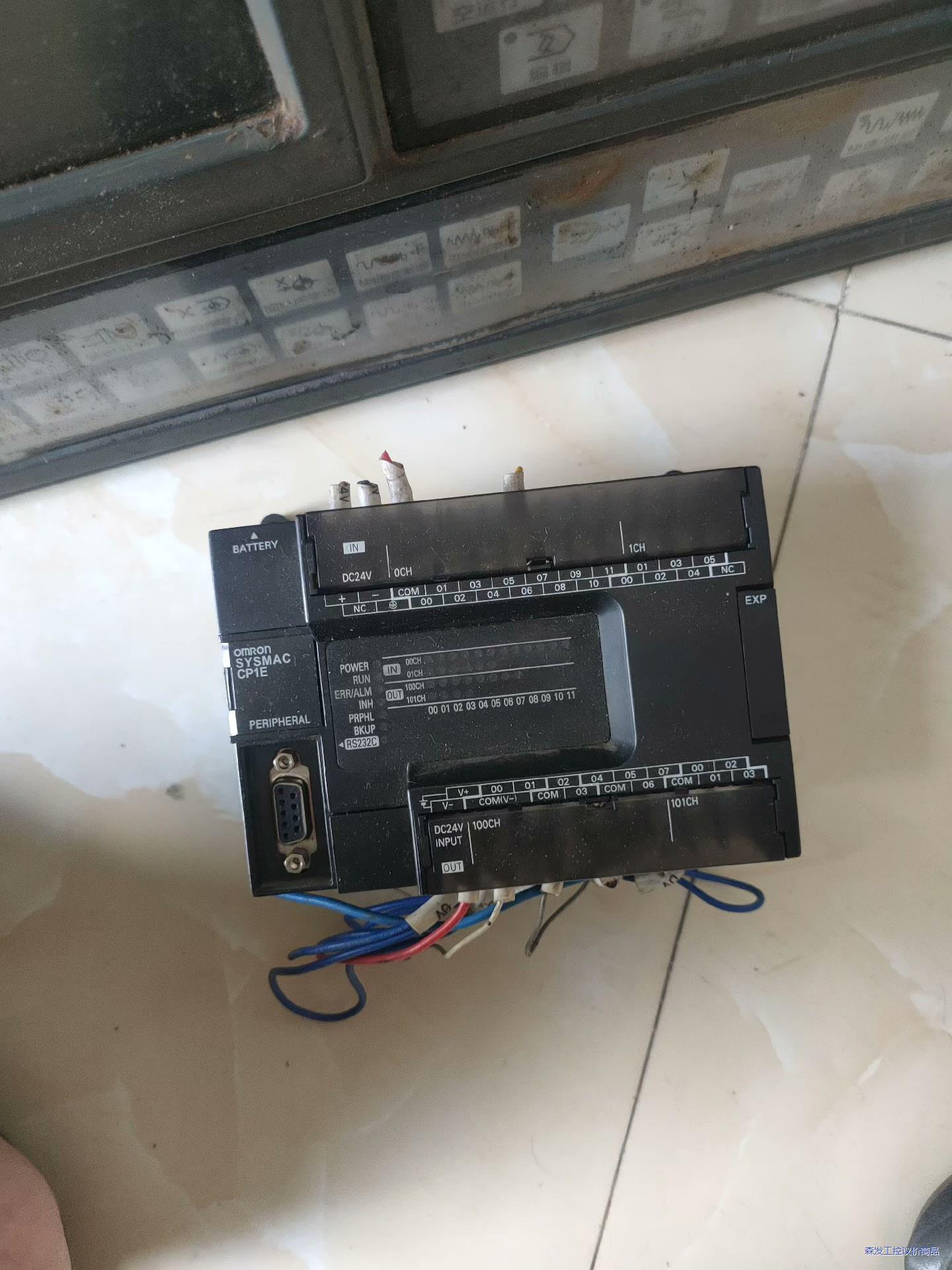 欧姆龙PLC，二手拆机CP1E-N30SDT-D议价商品